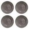 My Flair Assiettes Breede (lot de 2) - Porcelaine   gris