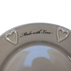 My Flair Assiettes Breede (lot de 2) - Porcelaine   gris -Vaisselle Soldes teller breede 2er set porzelan grau 2097754